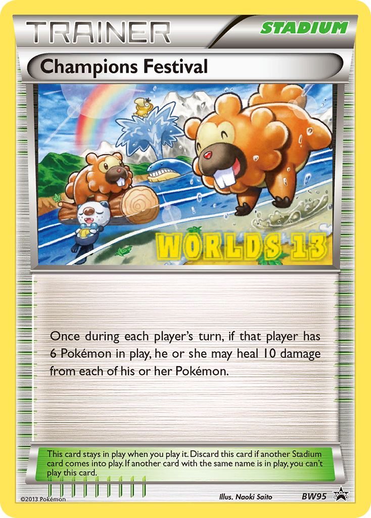 Champions Festival Pokémon card