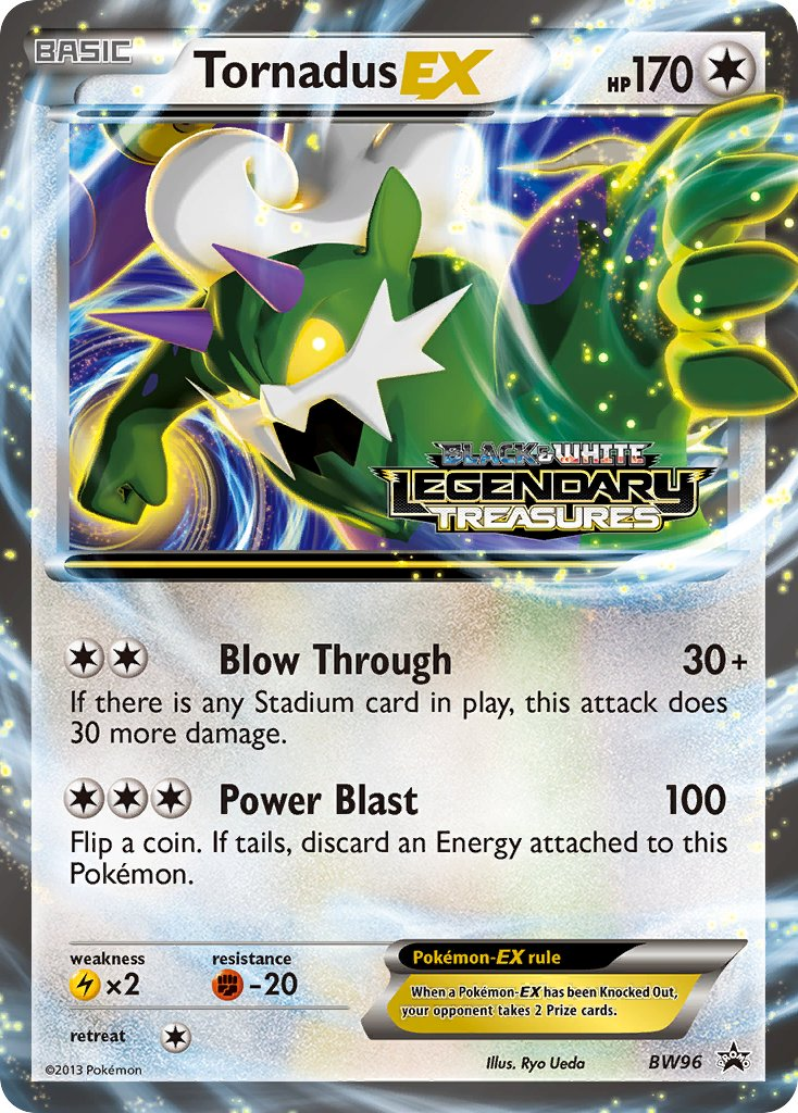 Tornadus EX Pokémon card