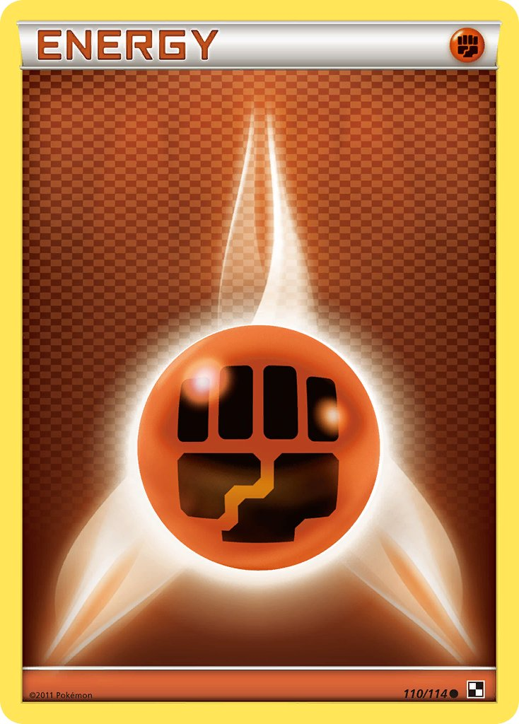 Fighting Energy Pokémon card