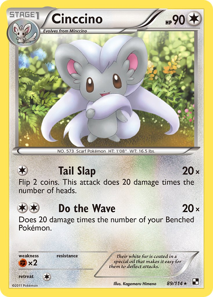 Cinccino Pokémon card
