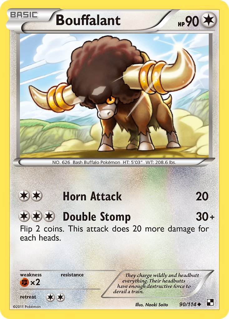 Bouffalant Pokémon card