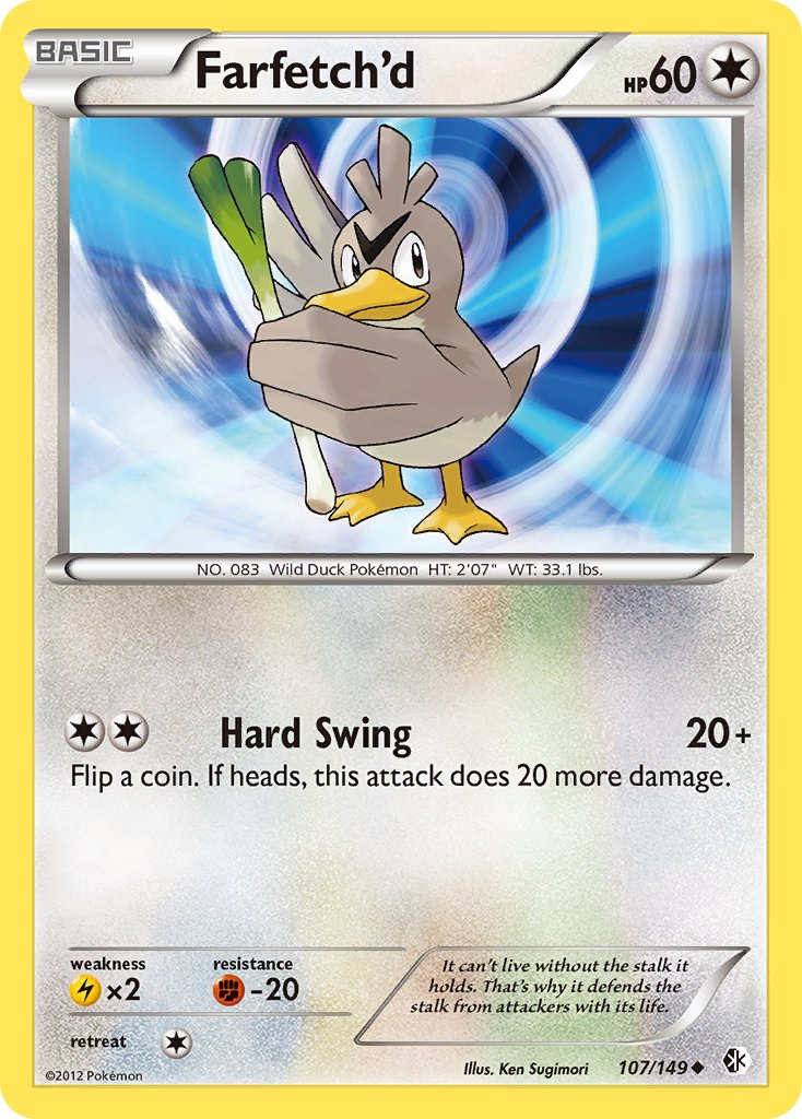Farfetch'd Pokémon card