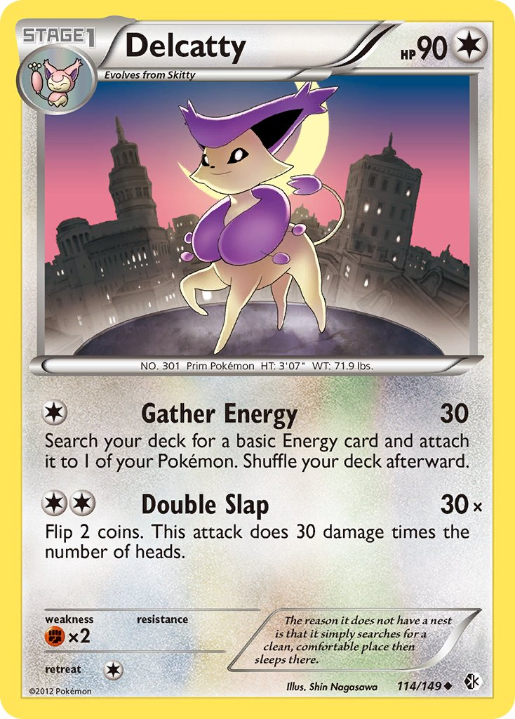 Delcatty Pokémon card