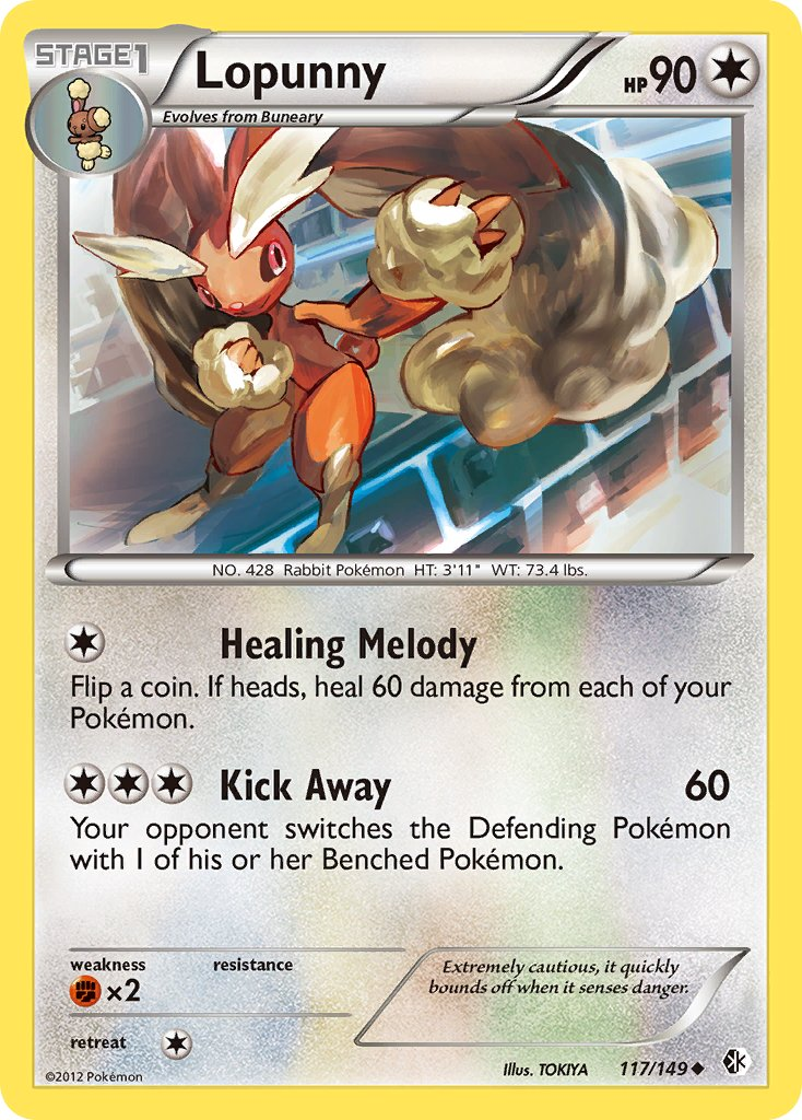 Lopunny Pokémon card