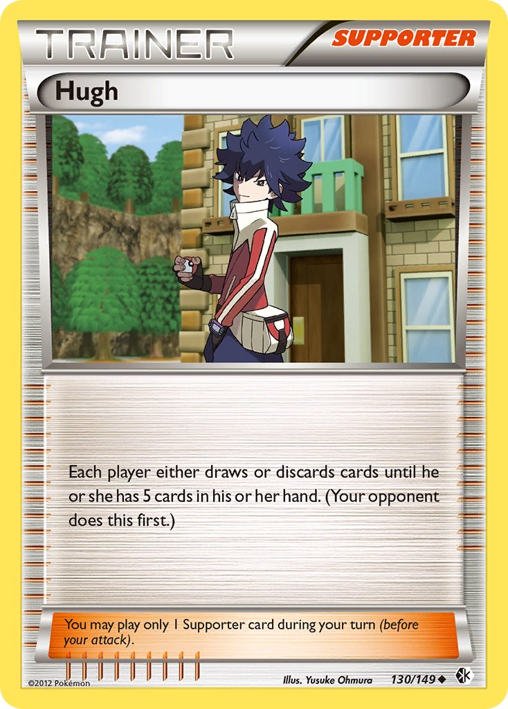 Hugh Pokémon card
