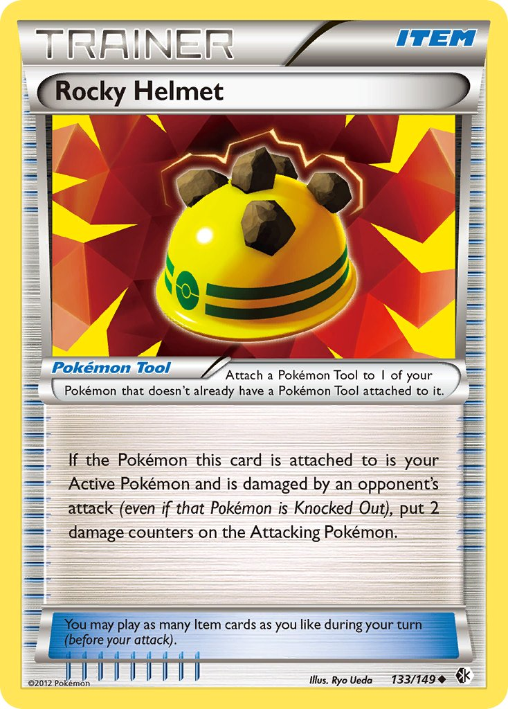 Rocky Helmet Pokémon card