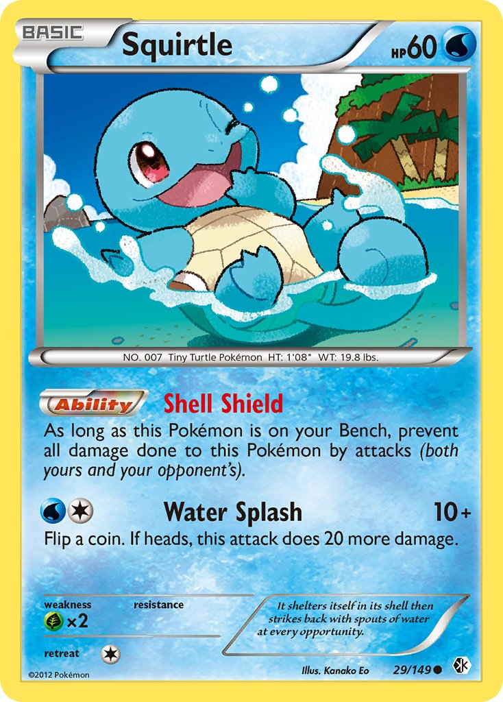 Squirtle Pokémon card