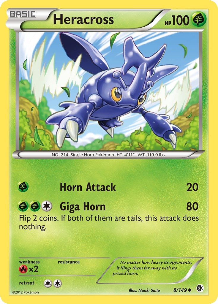 Heracross Pokémon card