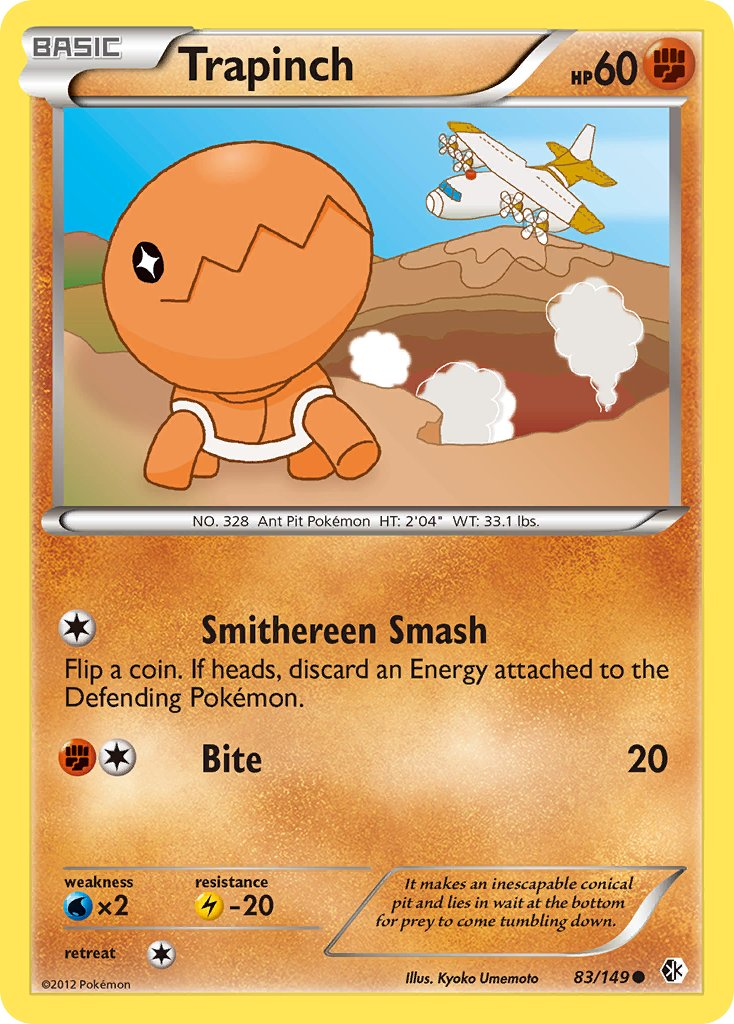 Trapinch Pokémon card