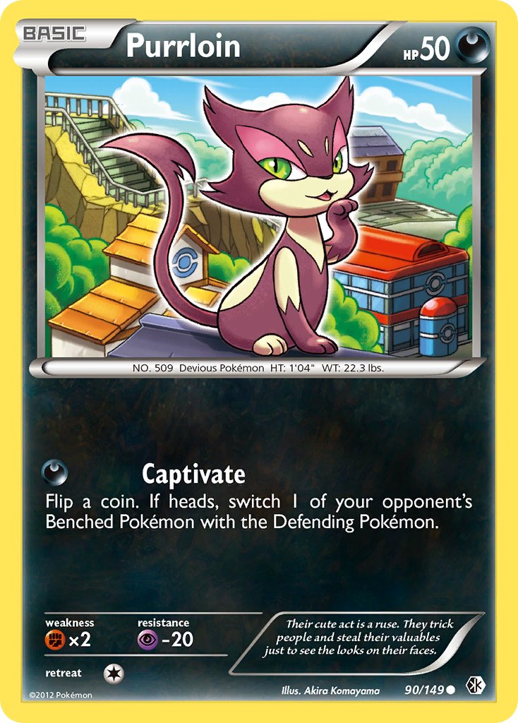 Purrloin Pokémon card