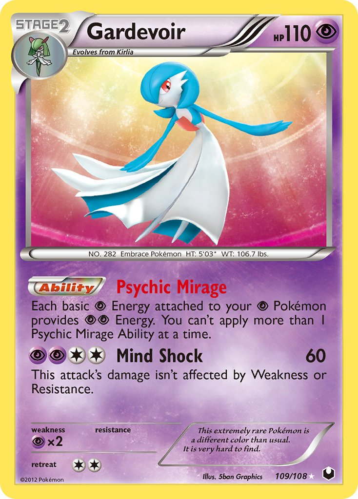 Gardevoir Pokémon card