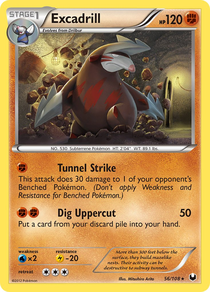 Excadrill Pokémon card