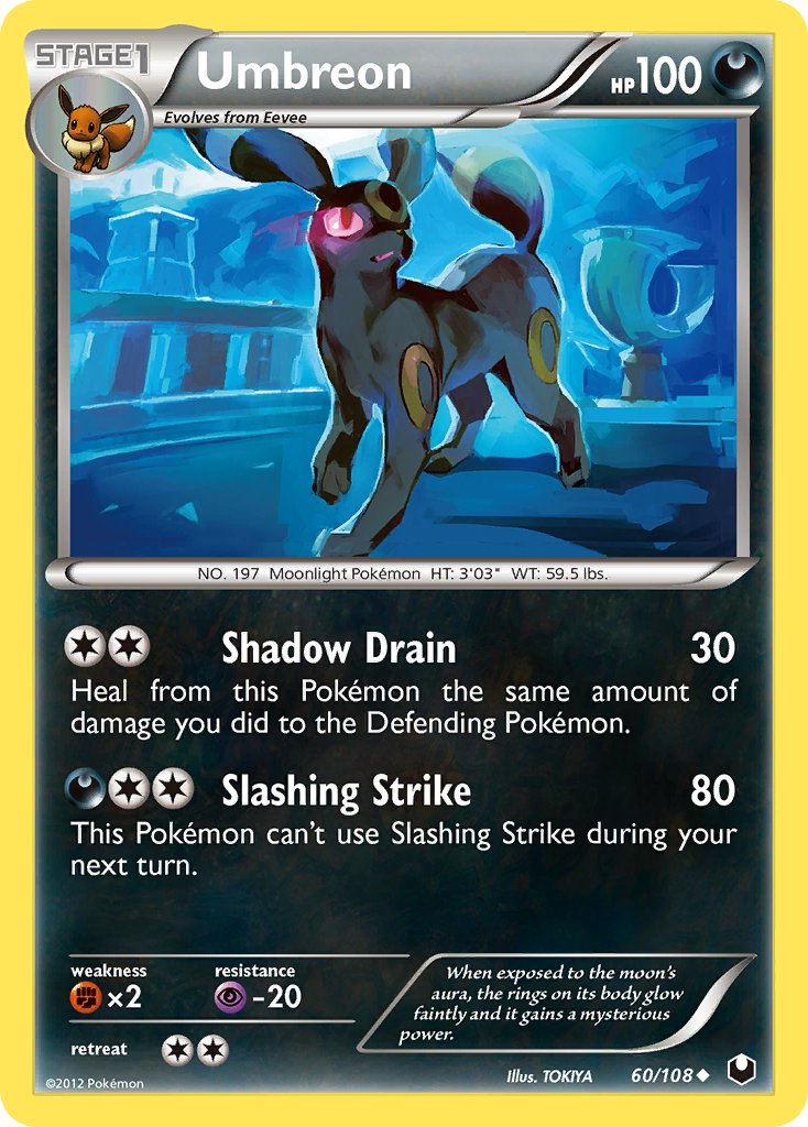 Umbreon Pokémon card