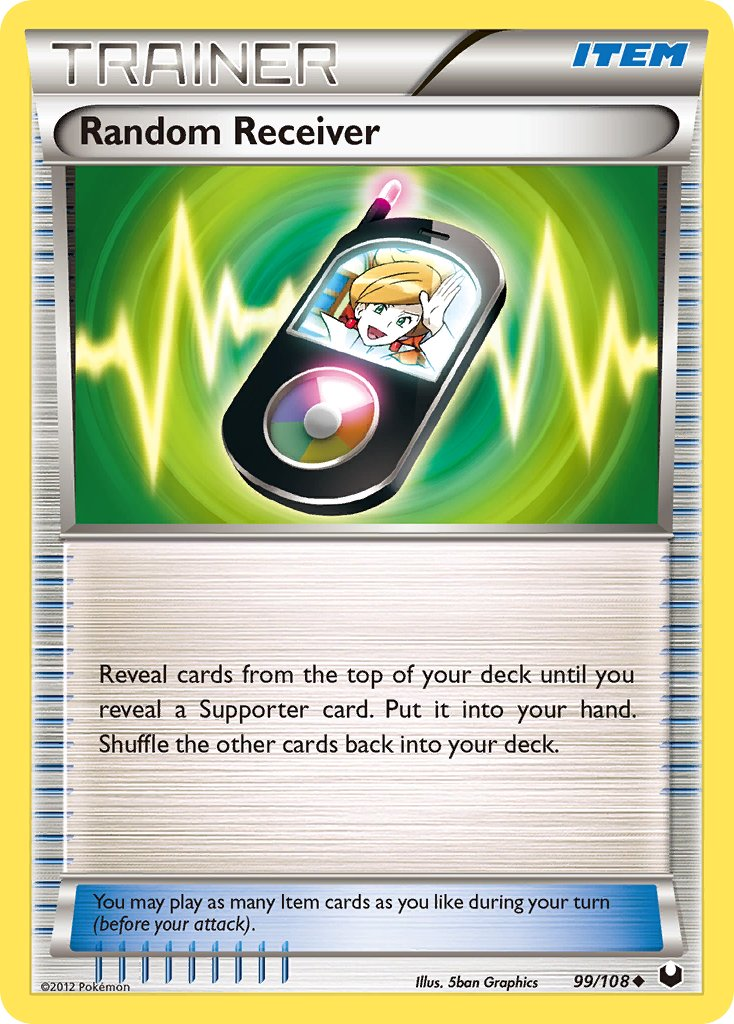 Random Receiver Pokémon card