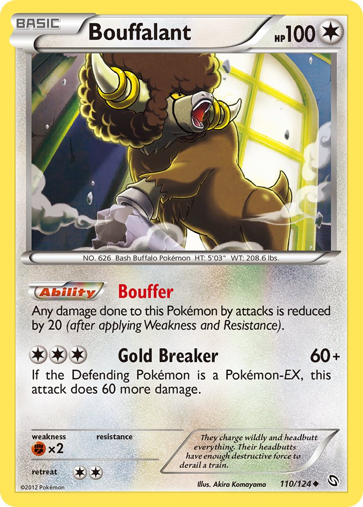 Bouffalant Pokémon card