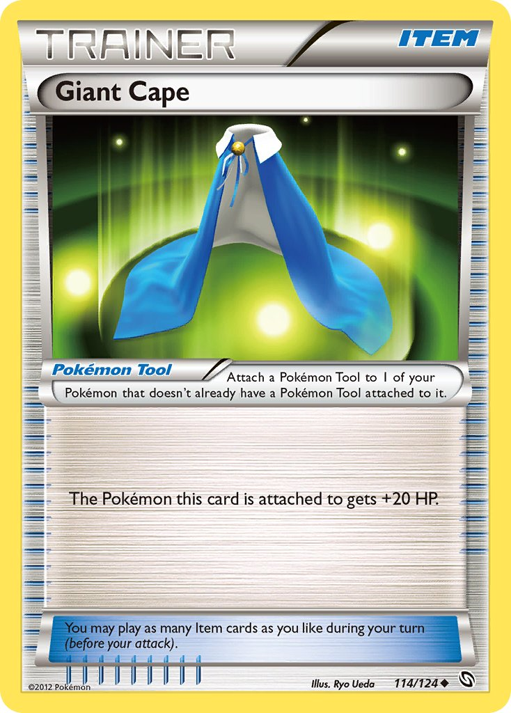 Giant Cape Pokémon card