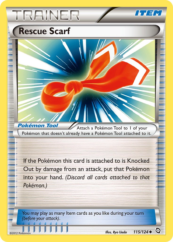 Rescue Scarf Pokémon card