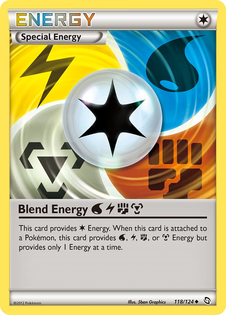 Blend Energy WaterLightningFightingMetal Pokémon card