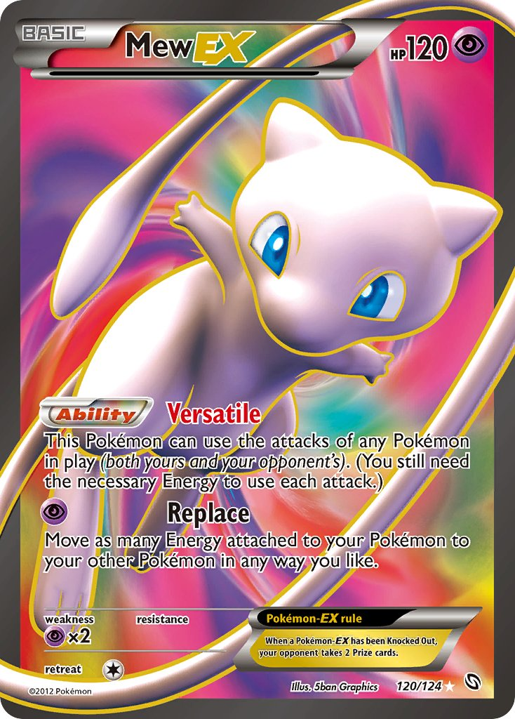 Mew EX Pokémon card