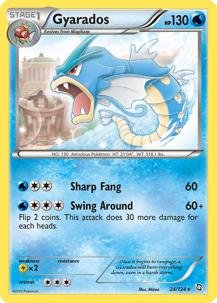 Gyarados Pokémon card