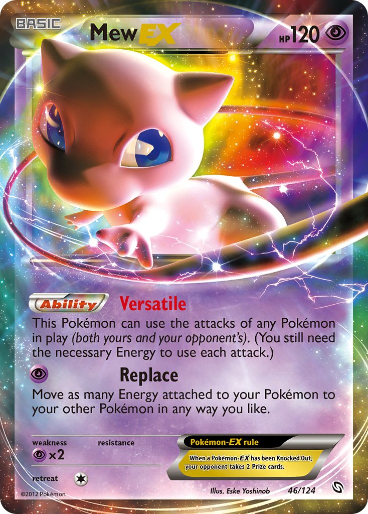 Mew EX Pokémon card