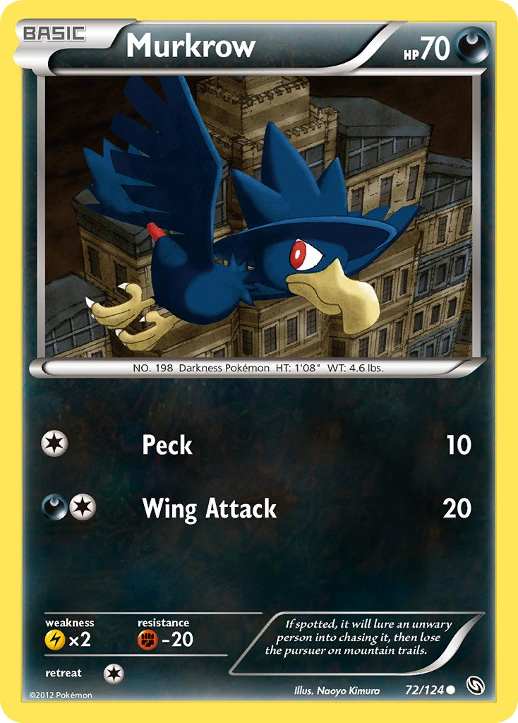 Murkrow Pokémon card