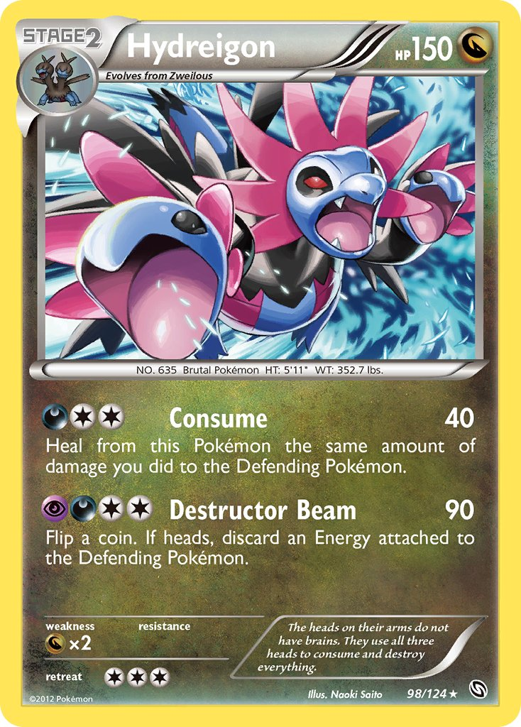 Hydreigon Pokémon card