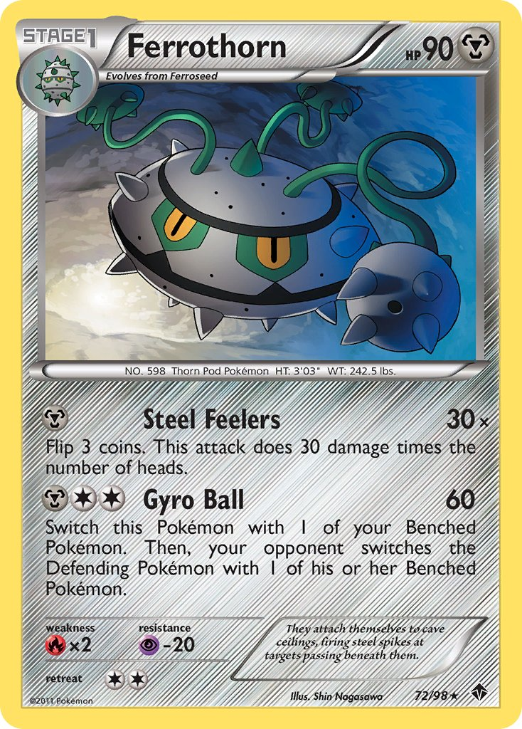 Ferrothorn Pokémon card