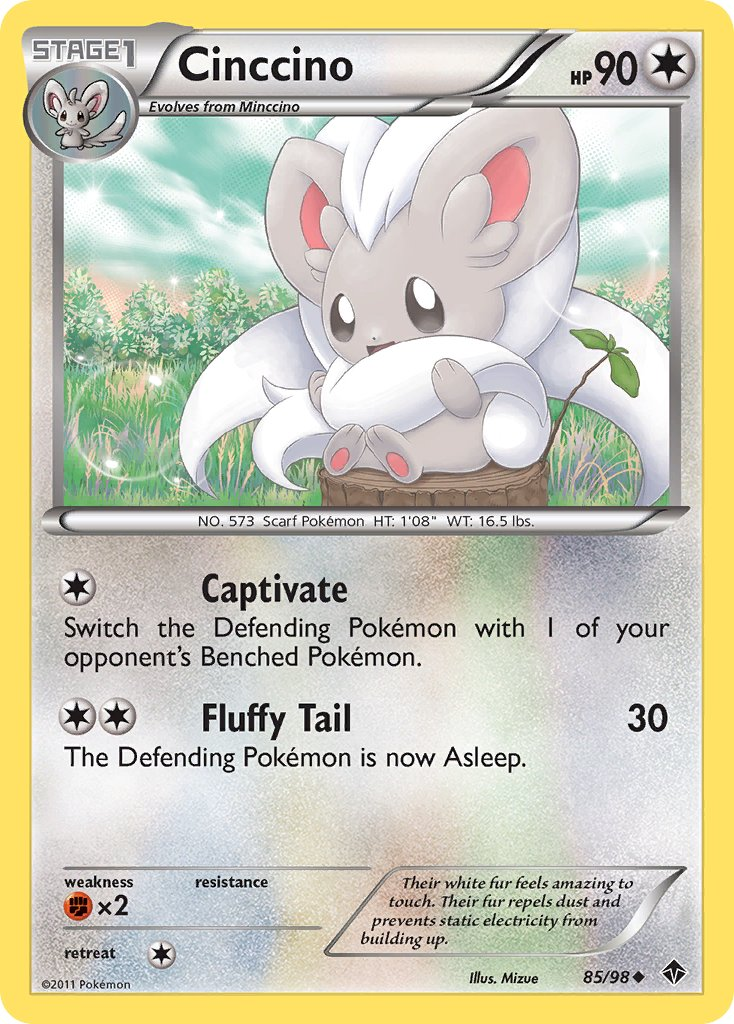 Cinccino Pokémon card