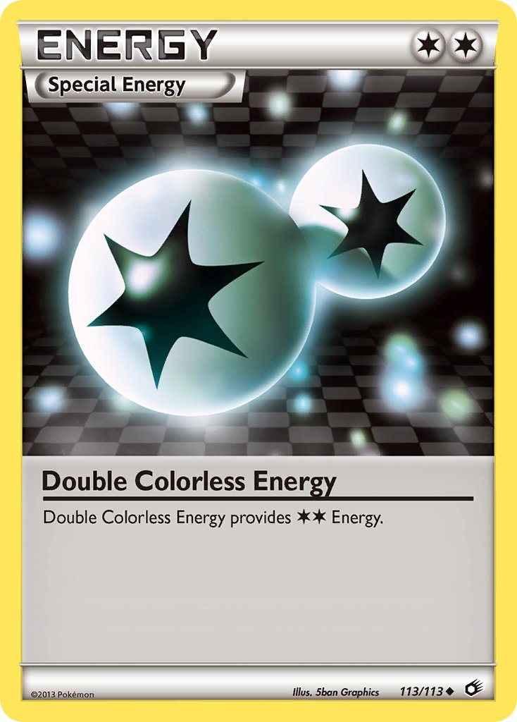 Double Colorless Energy Pokémon card