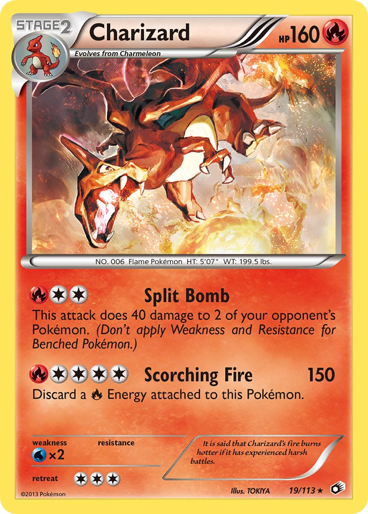 Charizard Pokémon card