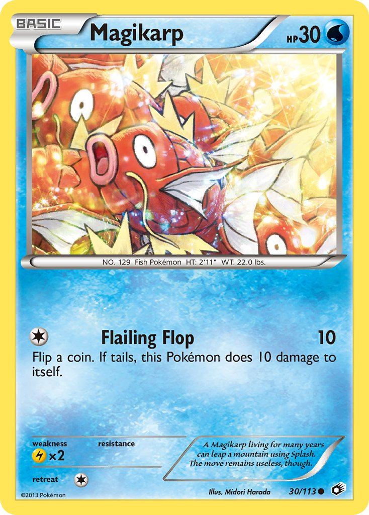 Magikarp Pokémon card