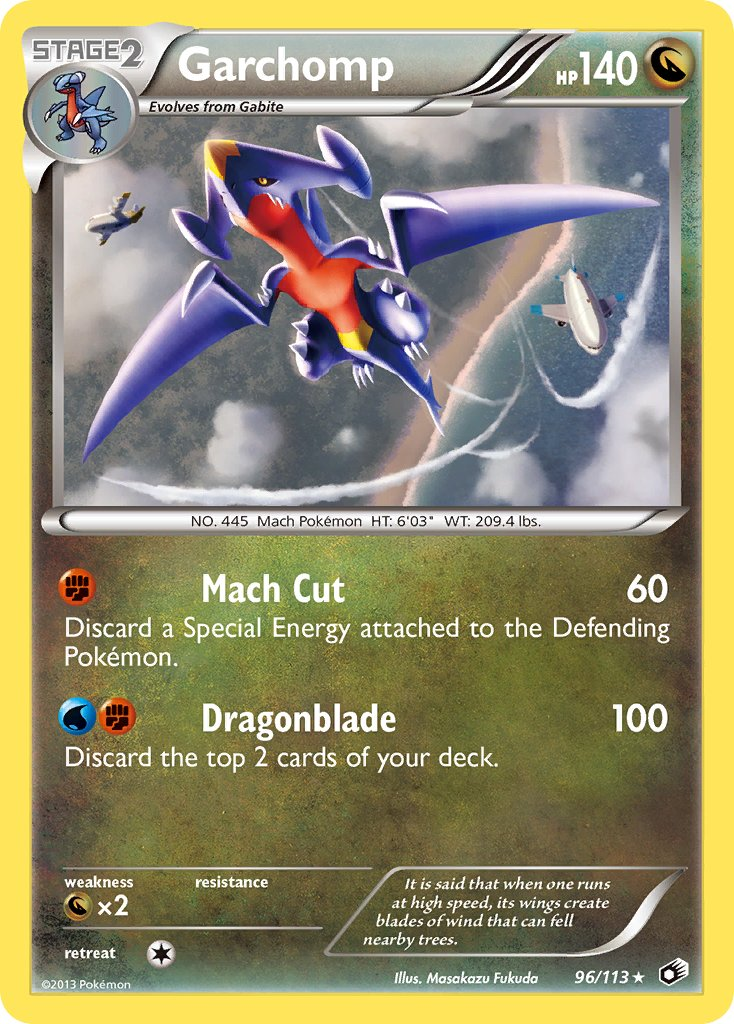 Garchomp Pokémon card