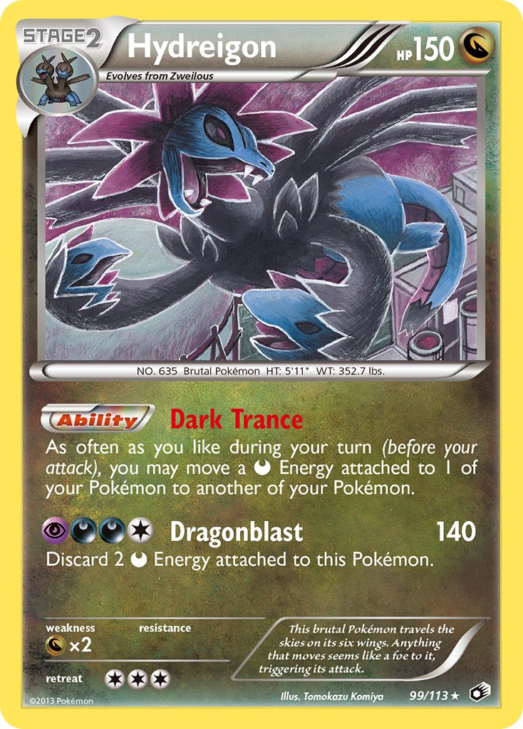 Hydreigon Pokémon card