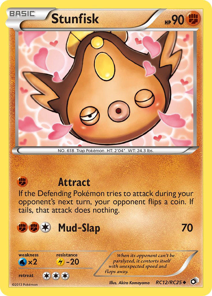 Stunfisk Pokémon card