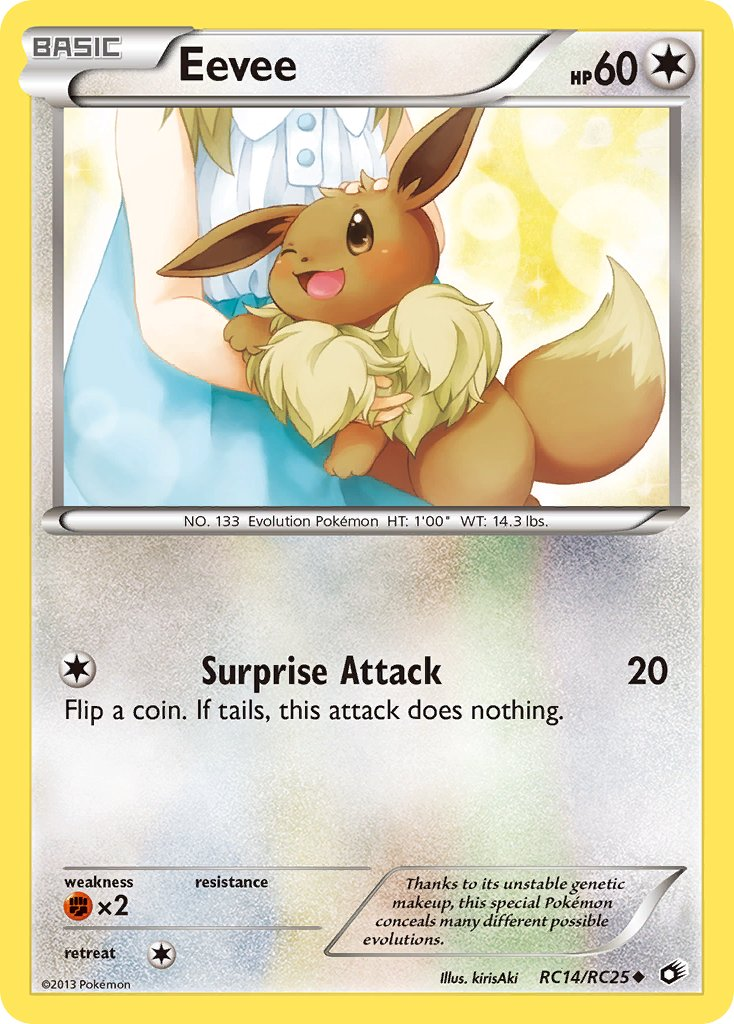 Eevee Pokémon card