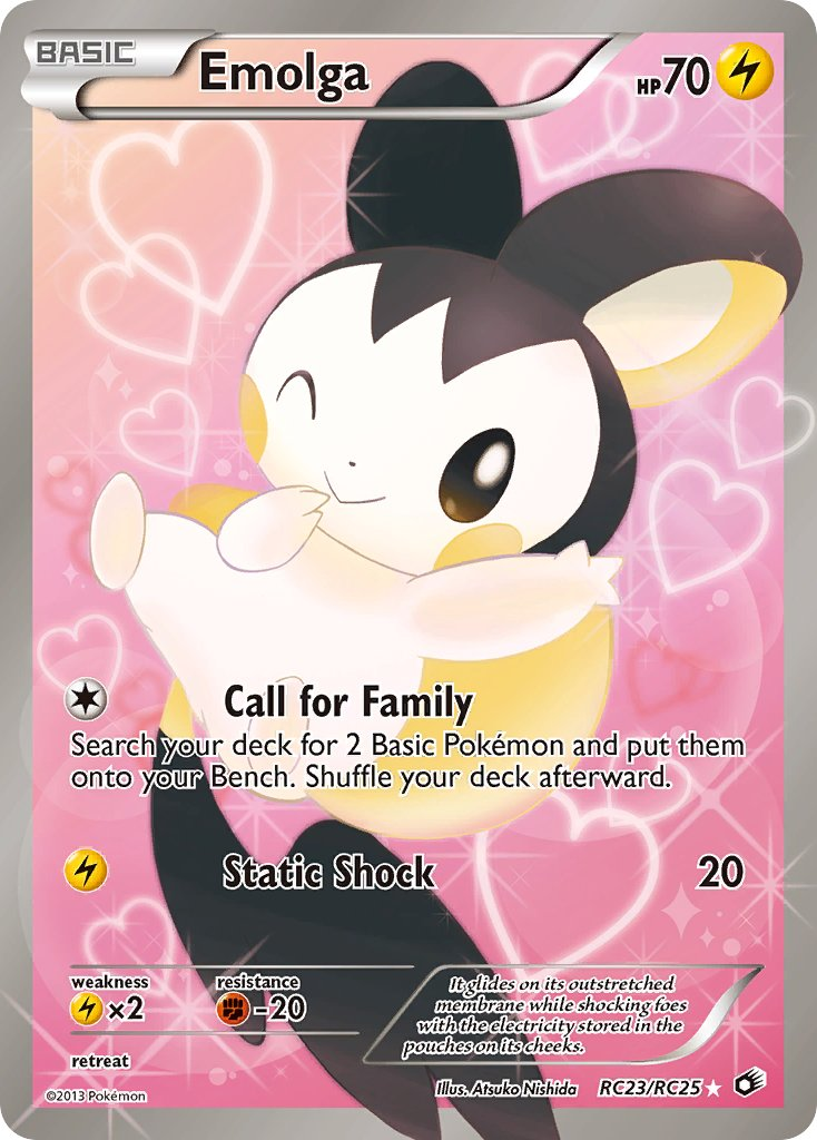 Emolga Pokémon card