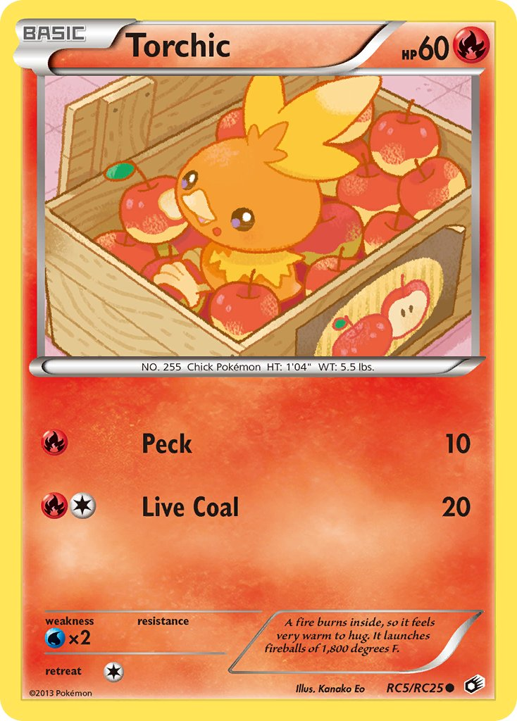 Torchic Pokémon card