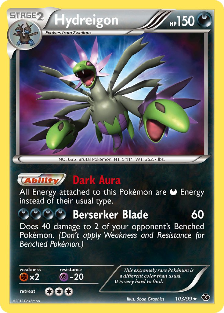 Hydreigon Pokémon card