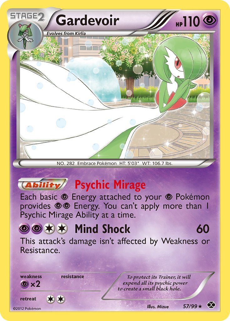 Gardevoir Pokémon card
