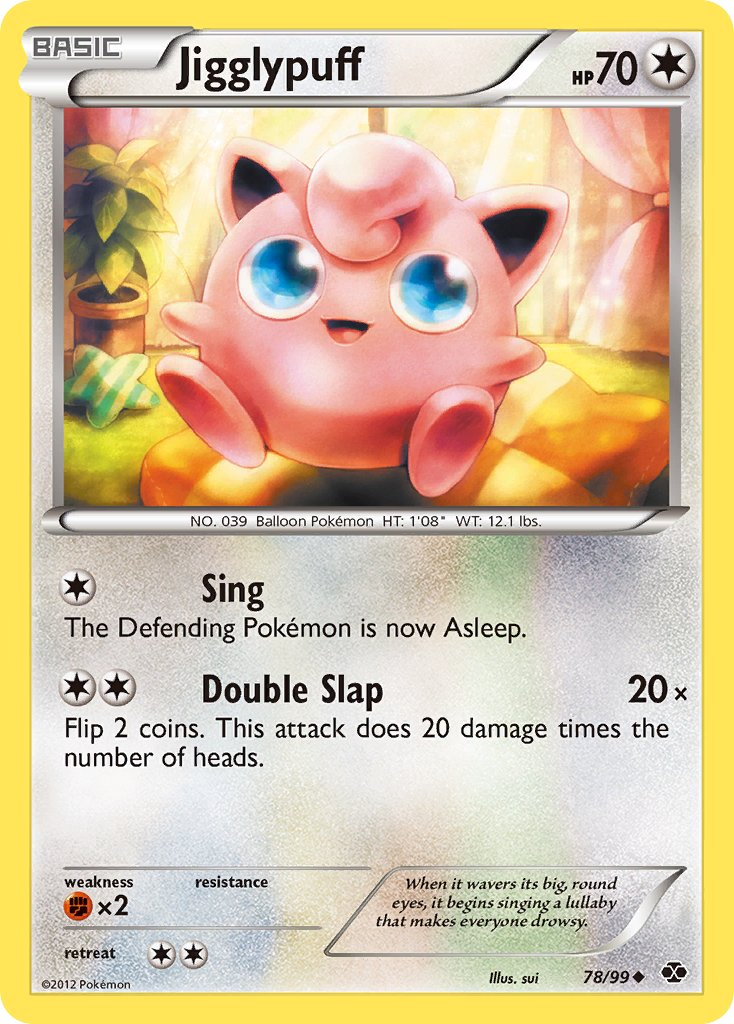 Jigglypuff Pokémon card