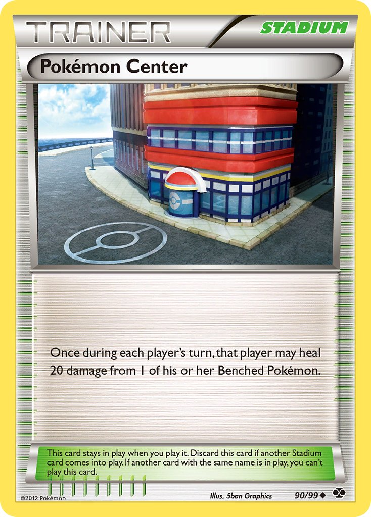 Pokémon Center Pokémon card