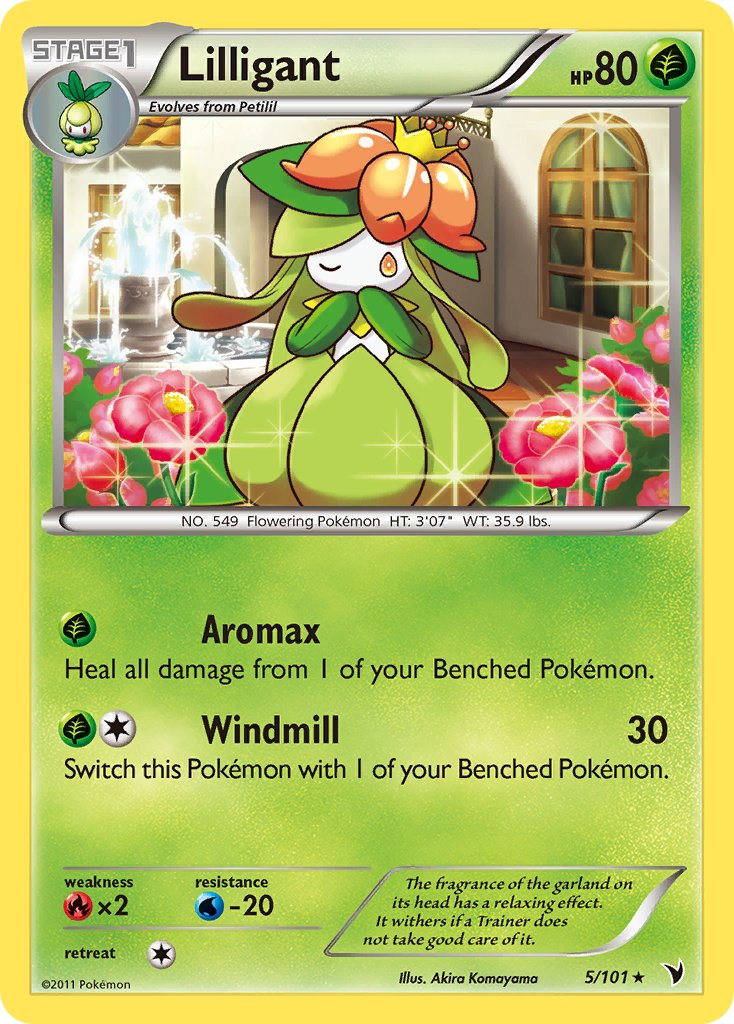 Lilligant Pokémon card
