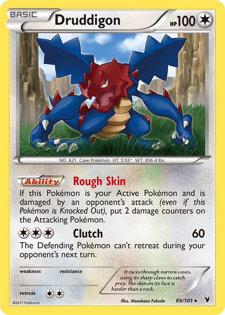 Druddigon Pokémon card