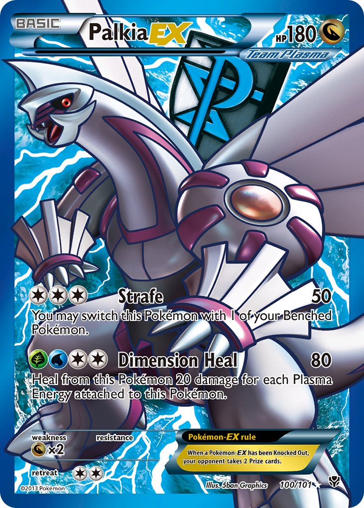 Palkia EX Pokémon card