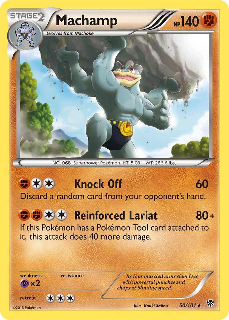 Machamp Pokémon card