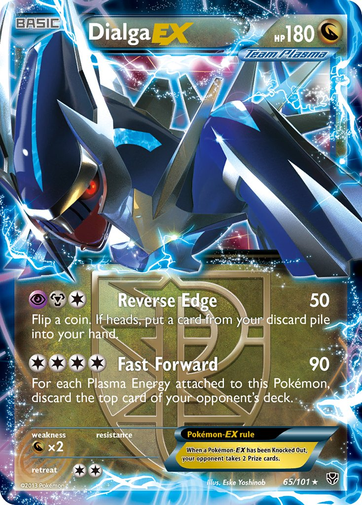 Dialga EX Pokémon card