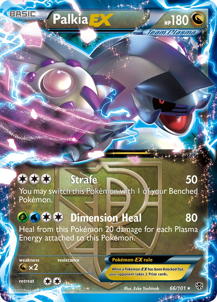 Palkia EX Pokémon card