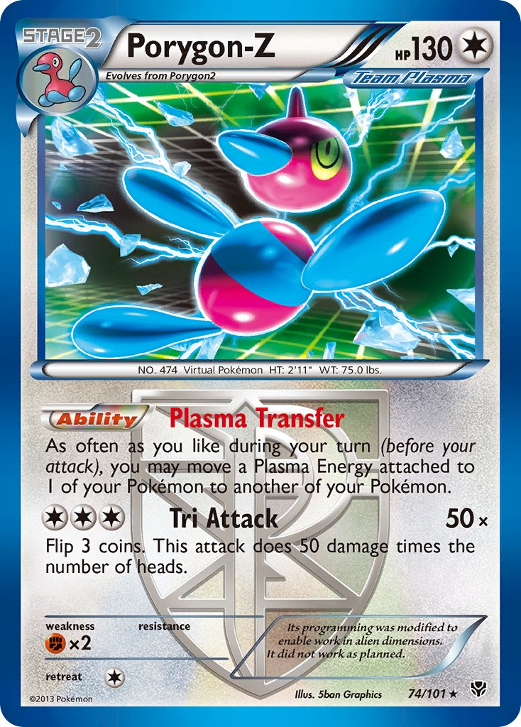 Porygon-Z Pokémon card