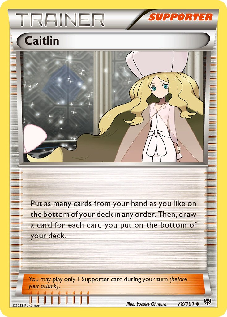 Caitlin Pokémon card